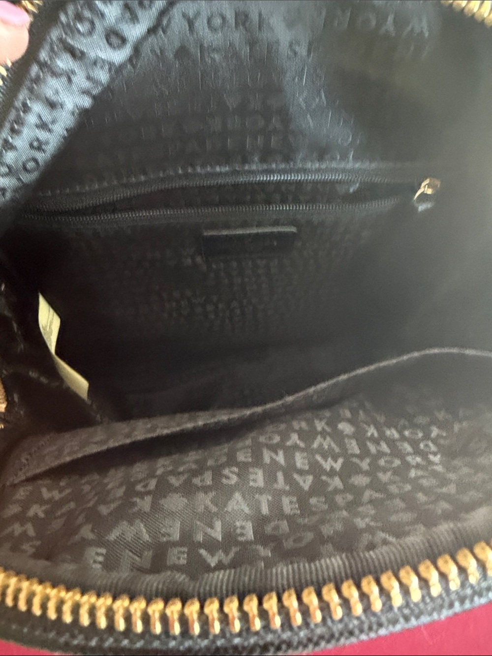 Kate Spade Black Backpack - Picture 2 of 3